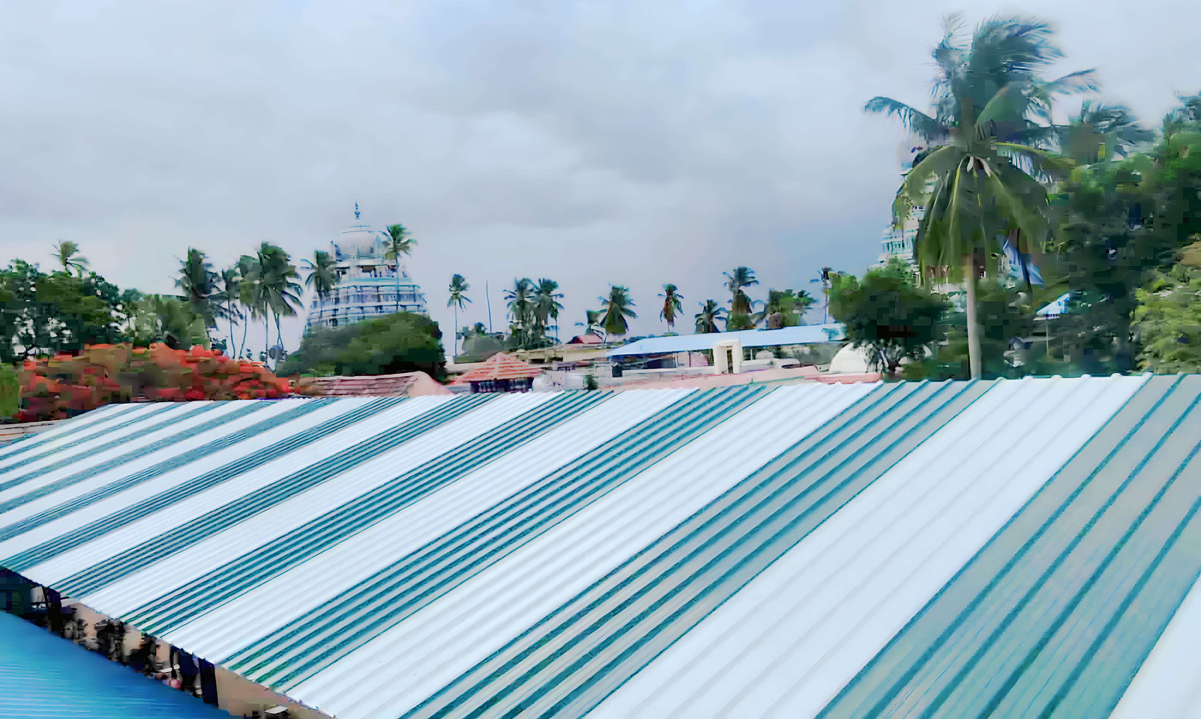 Metal Roofing Steet Installation